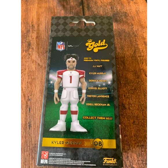 Funko Gold Kyler Murray Premium Vinyl Figure NFL Chase Edition Collectible - Picture 4 of 5
